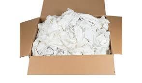 RECLAIMED RAGS, WHITE TURESH TOWEL, WHITE, 1/CA, 25 LBS.